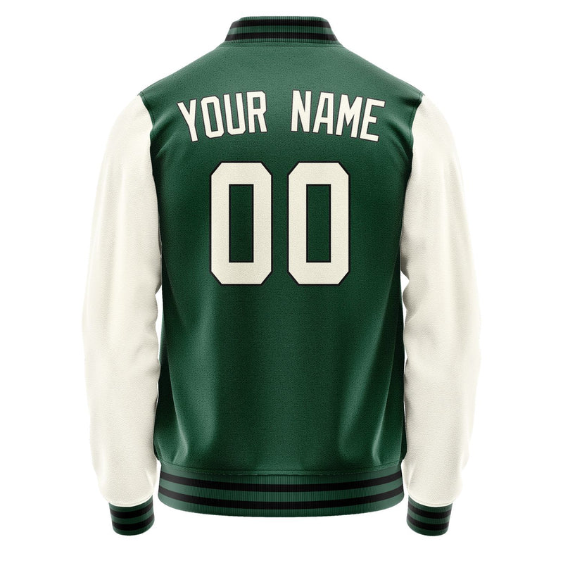 Custom Green Cream Jacket JA0505030517B31703