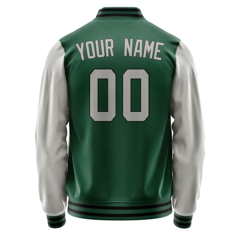 Custom Green Gray Jacket JA0505040517B31704