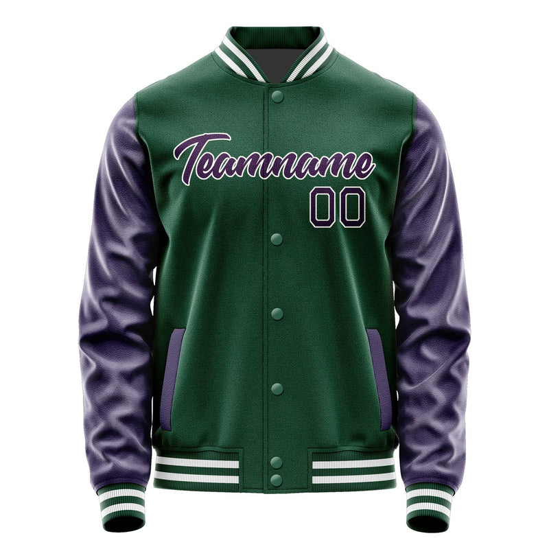Custom Green Purple Jacket JA0505070518B21807