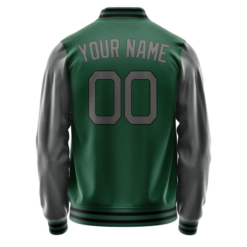 Custom Green Dark Grey Jacket JA0505200517B21720