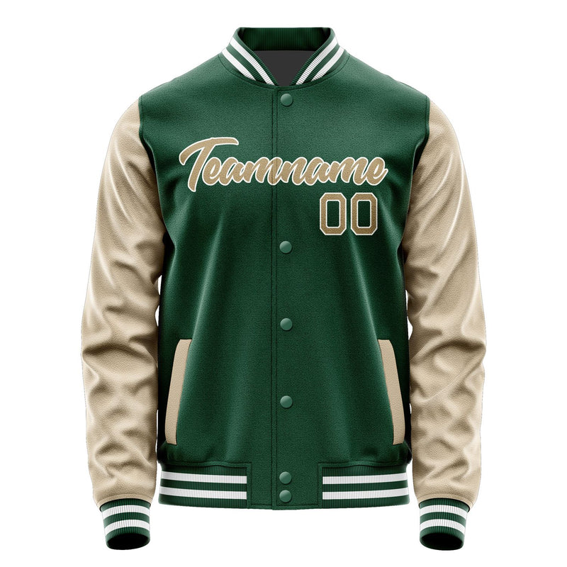 Custom Green Light Khaki Jacket JA0505250518B21825