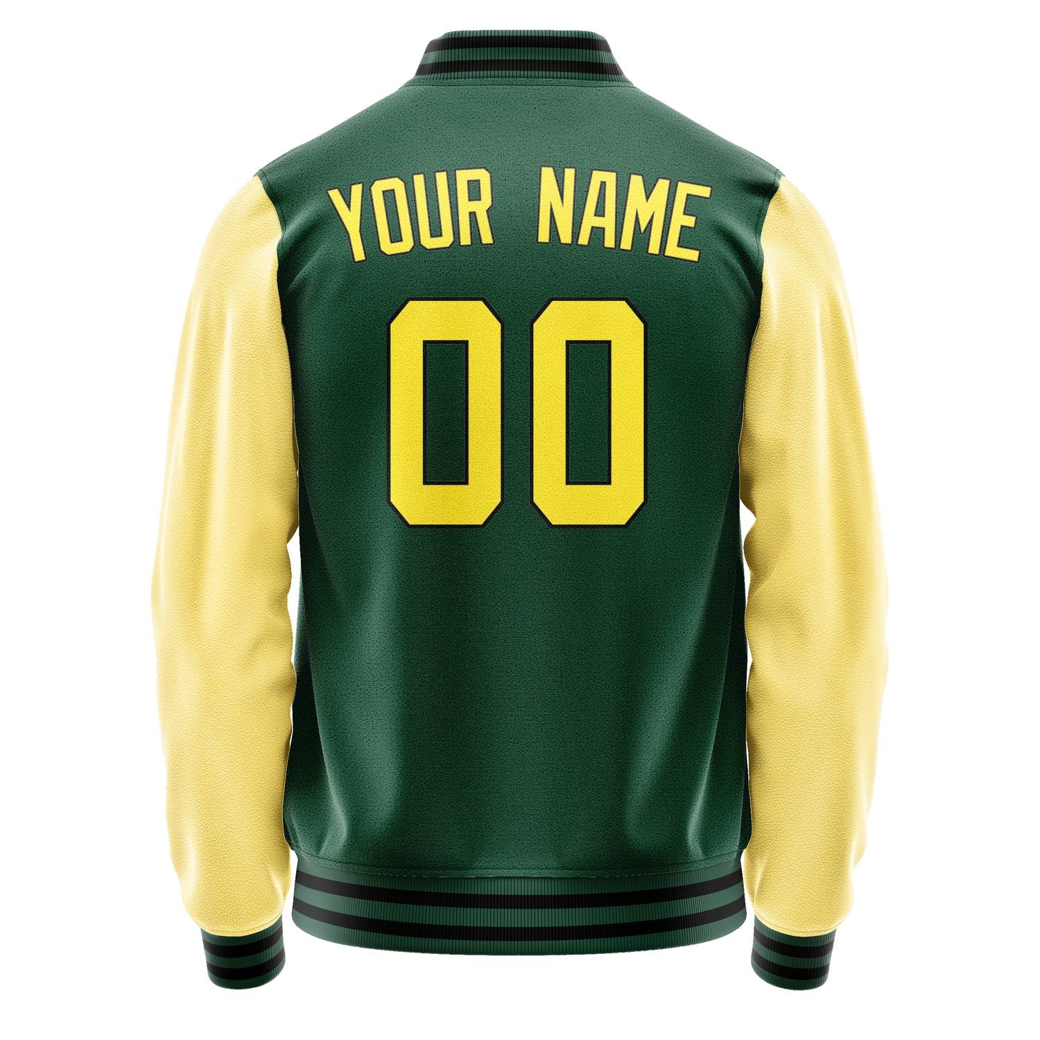 Custom Green Light Yellow Jacket JA0505260517B31726