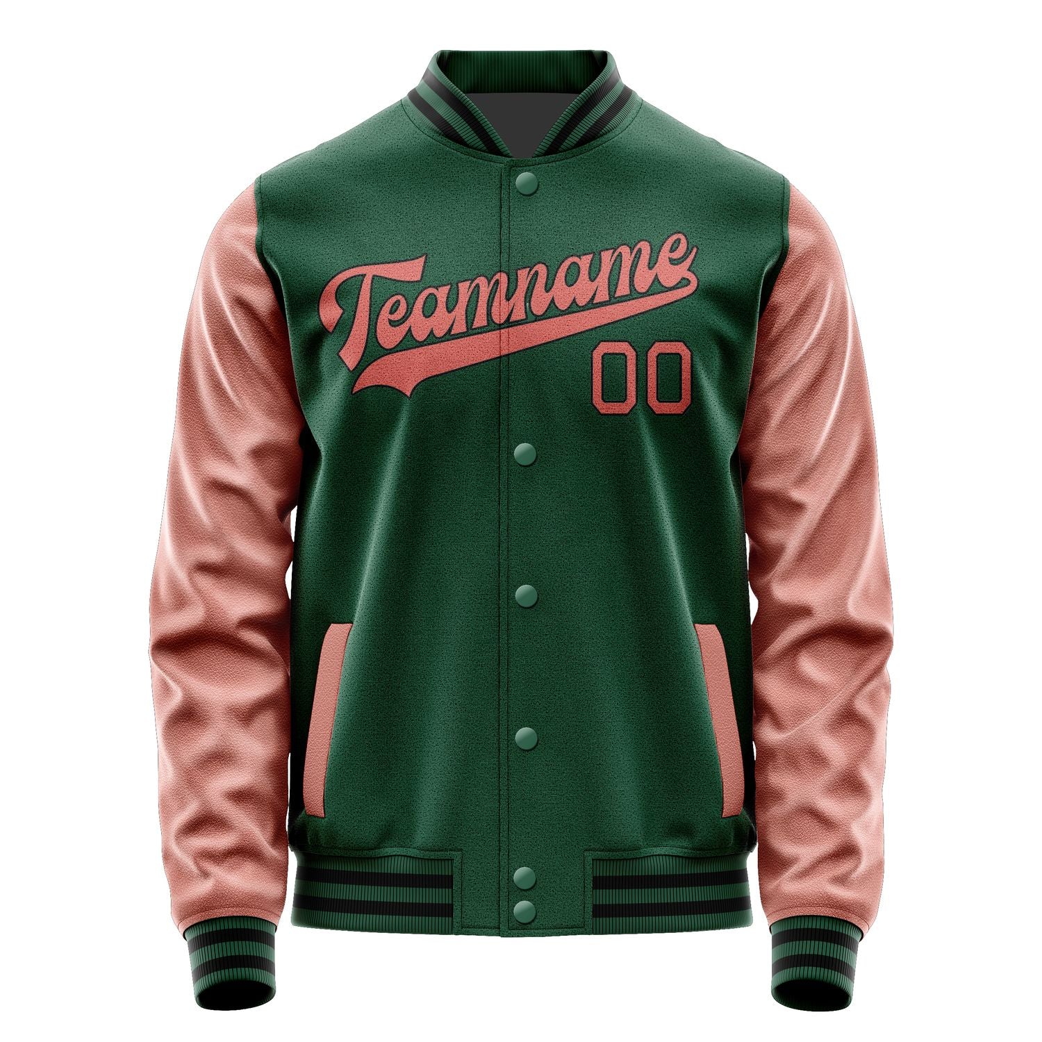 Custom Green Copper Rose Jacket JA0505290517B31729