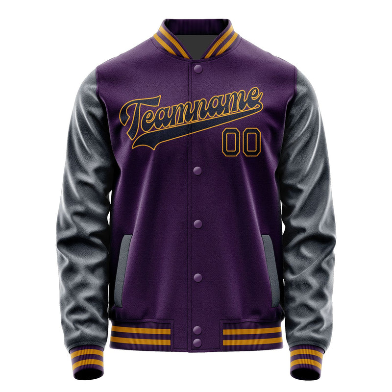 Custom Purple Navy Jacket JA0707110719B31911