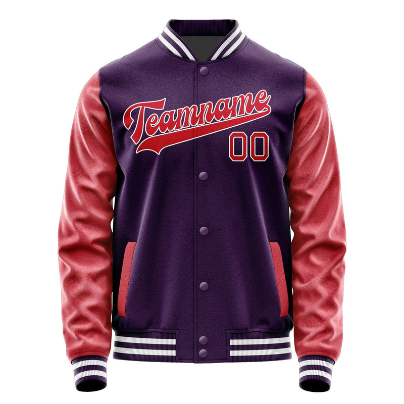 Custom Purple Red Jacket JA0707140718B31814