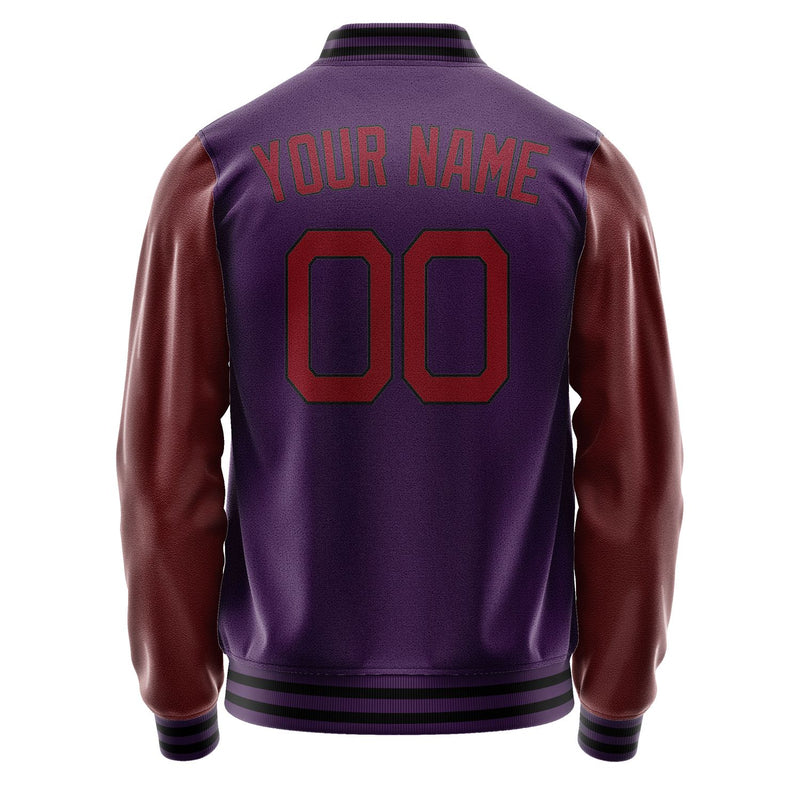 Custom Purple Red Jacket JA0707140719B21914