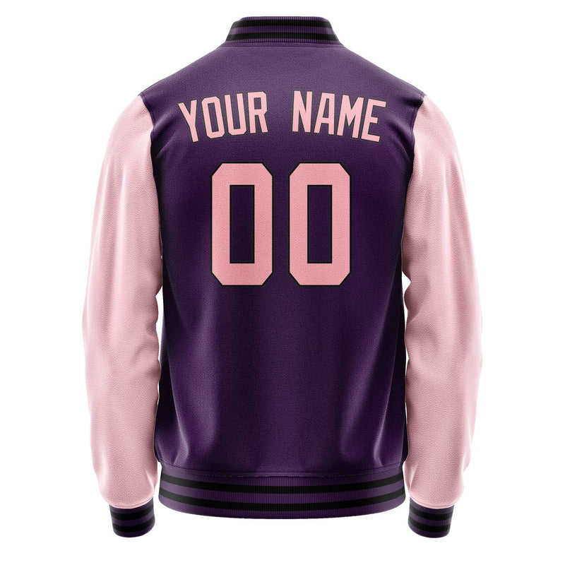 Custom Purple Light Pink Jacket JA0707210717B31721