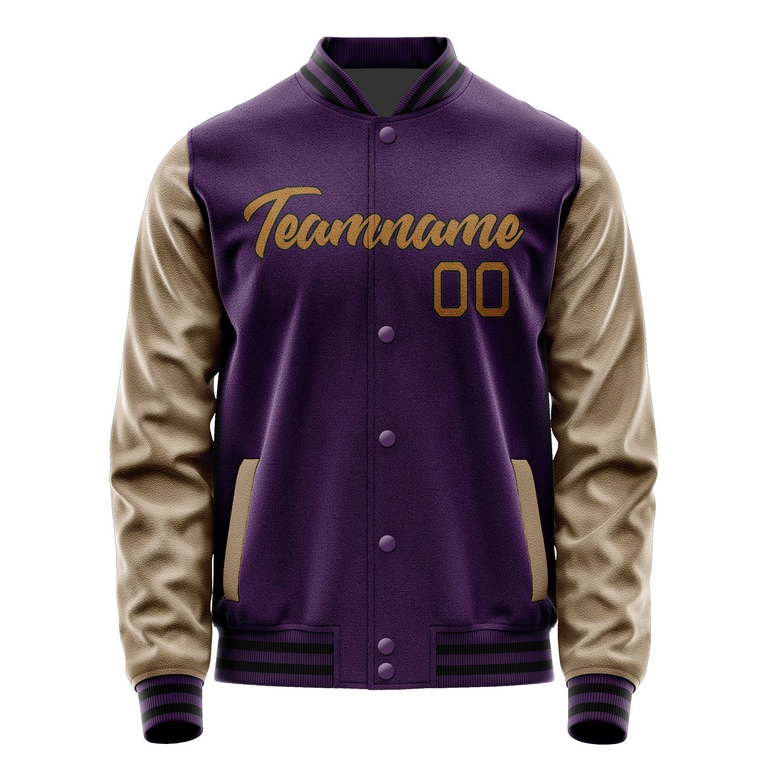 Custom Purple Light Pink Jacket JA0707210719B21921