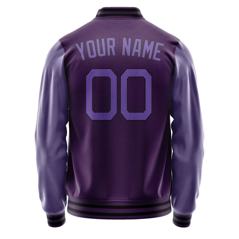 Custom Purple Khaki Jacket JA0707220719B21922