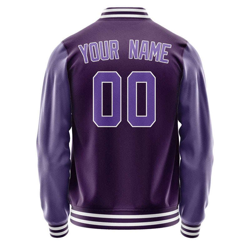 Custom Purple Light Purple Jacket JA0707230718B31823
