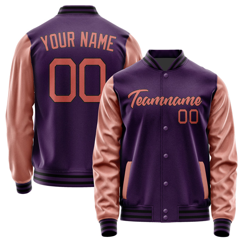Custom Purple Copper Rose Jacket JA0707290717B21729