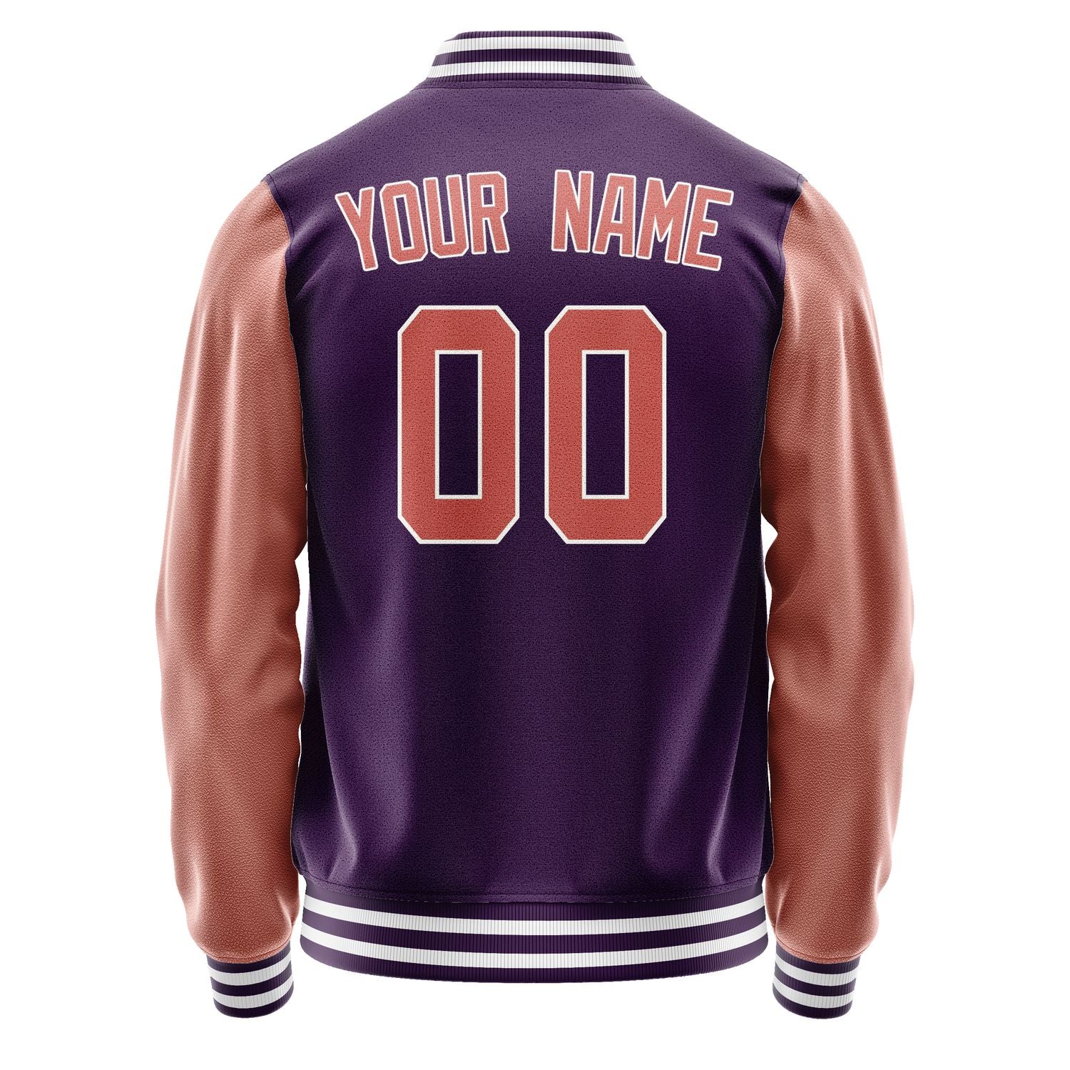 Custom Purple Copper Rose Jacket JA0707290718B31829