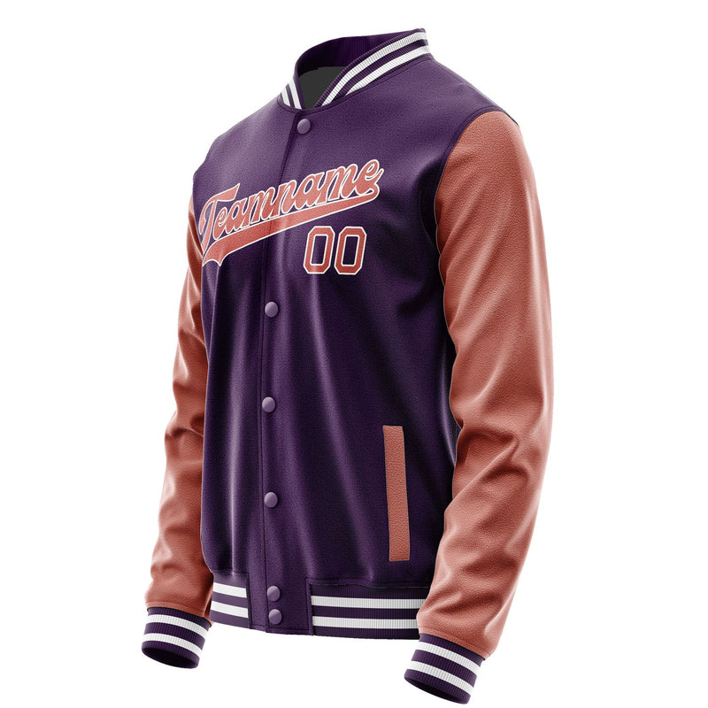 Custom Purple Copper Rose Jacket JA0707290718B31829