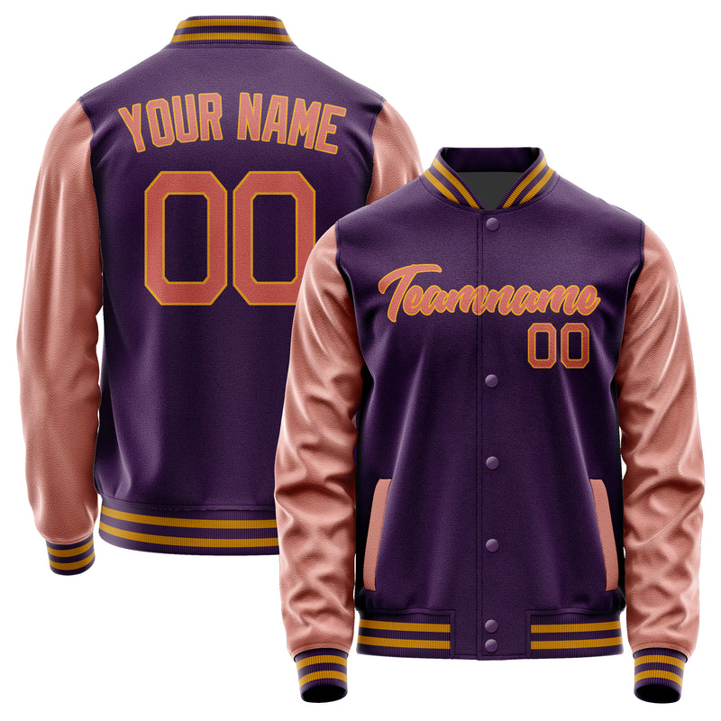 Custom Purple Copper Rose Jacket JA0707290719B21929