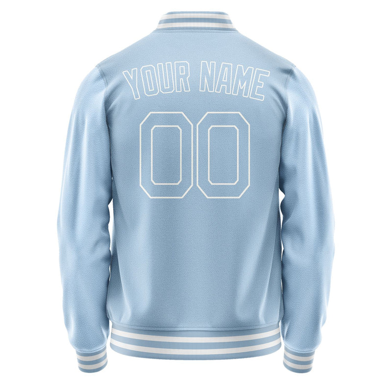 Custom Light Blue Light Blue Jacket JA0808080818B21808
