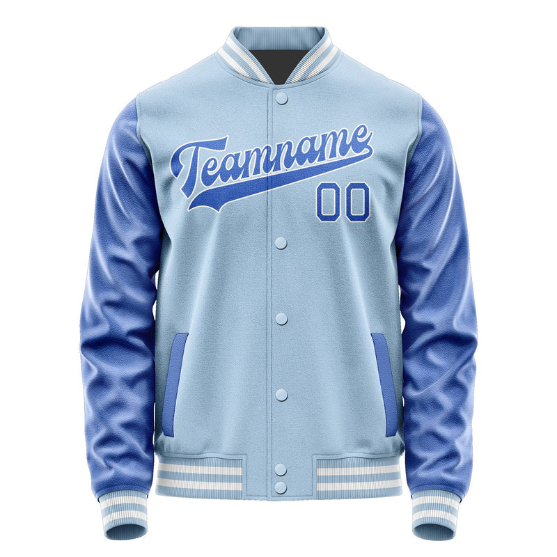 Custom Light Blue Sky Blue Jacket JA0808090818B31809