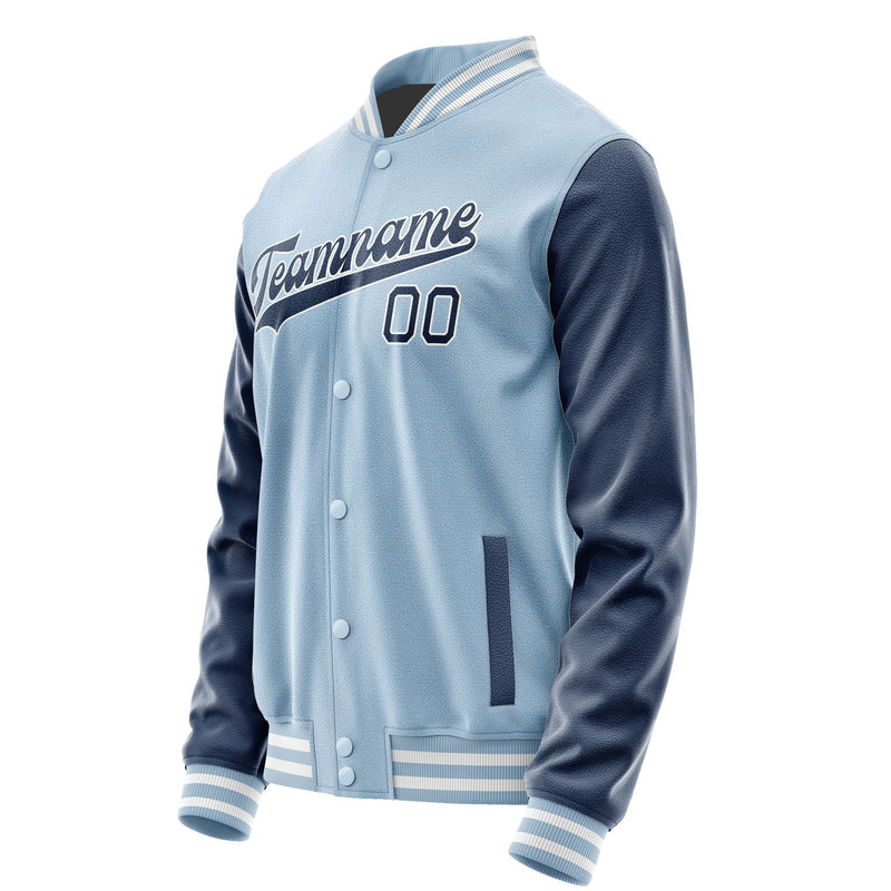 Custom Light Blue Blue Jacket JA0808100818B31810