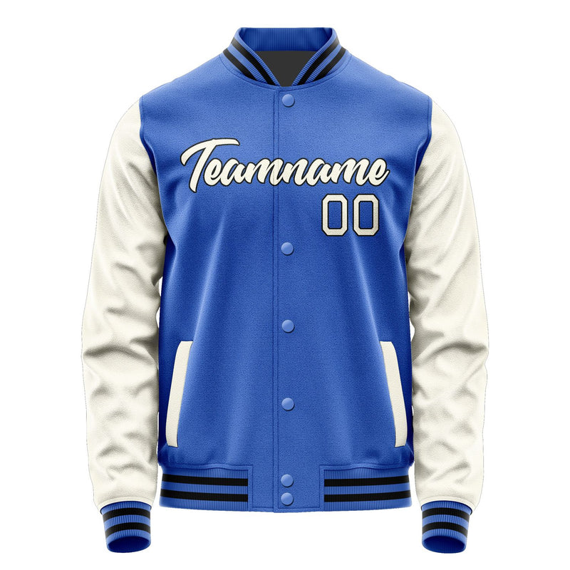 Custom Sky Blue Cream Jacket JA0909030917B21703