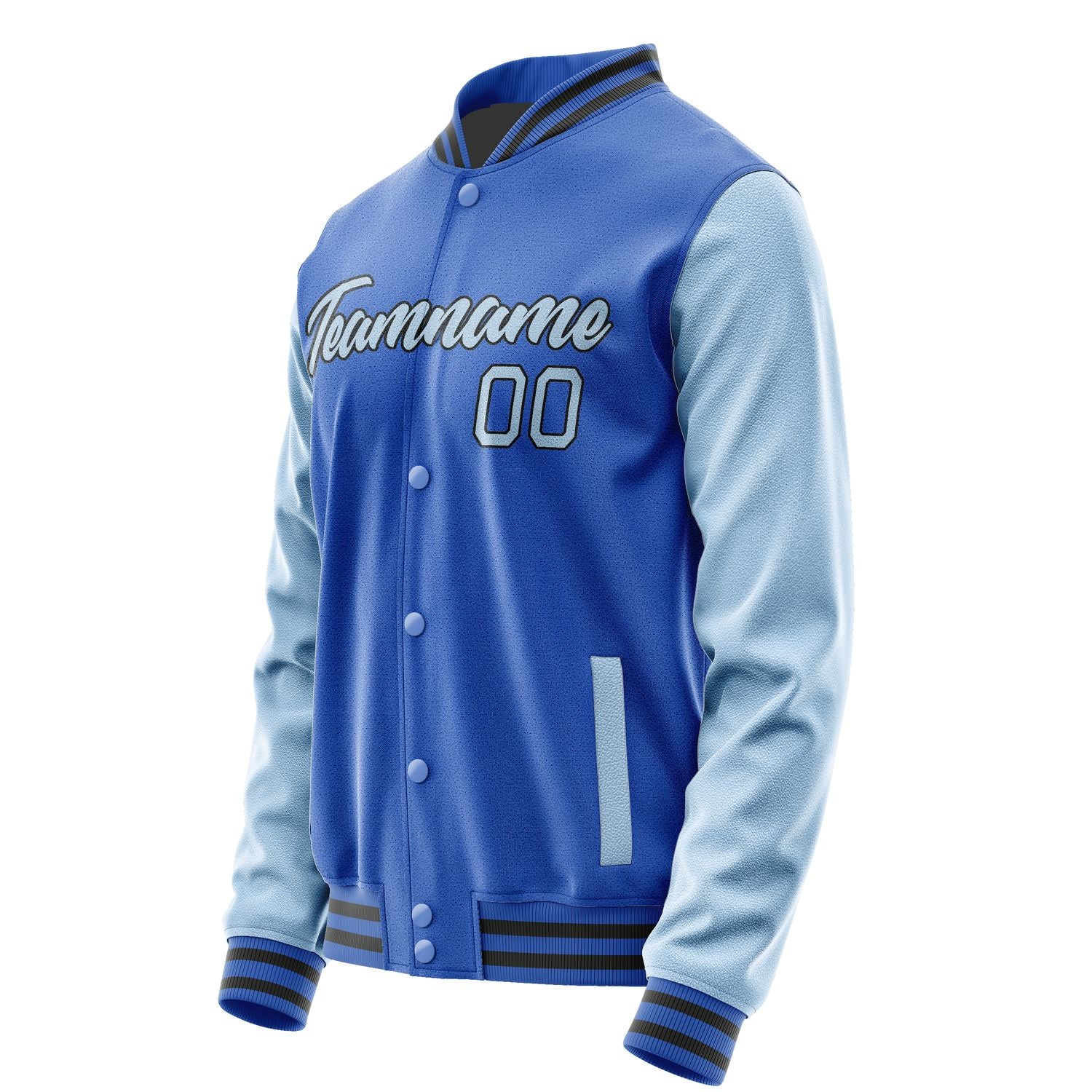 Custom Sky Blue Light Blue Jacket JA0909080920B21708
