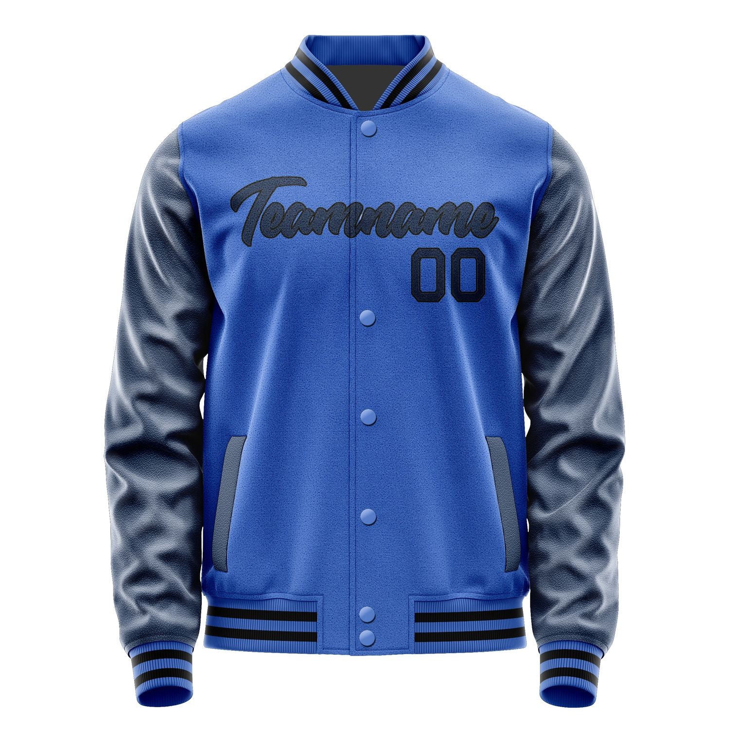 Custom Sky Blue Blue Jacket JA0909100917B21710