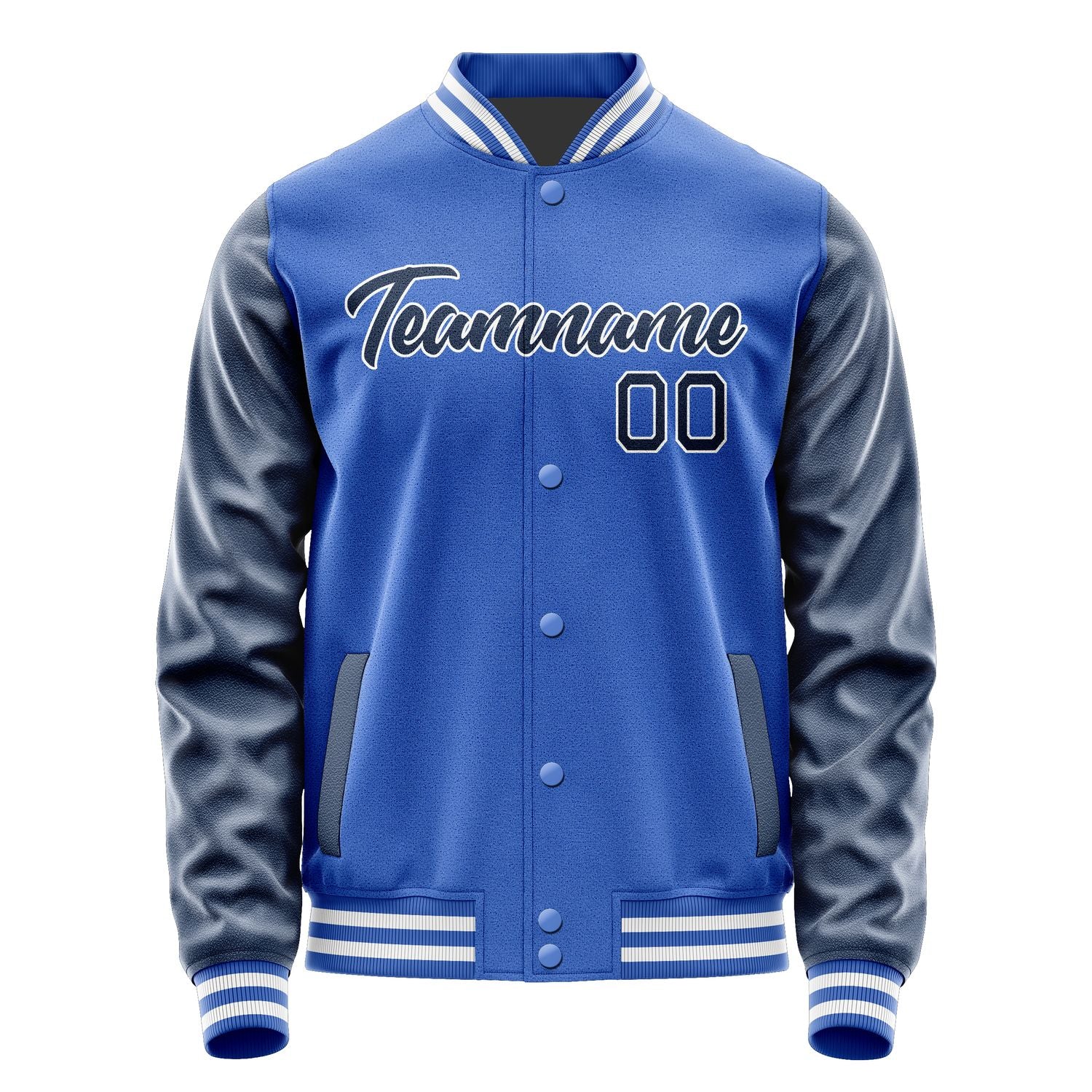 Custom Sky Blue Blue Jacket JA0909100918B21810