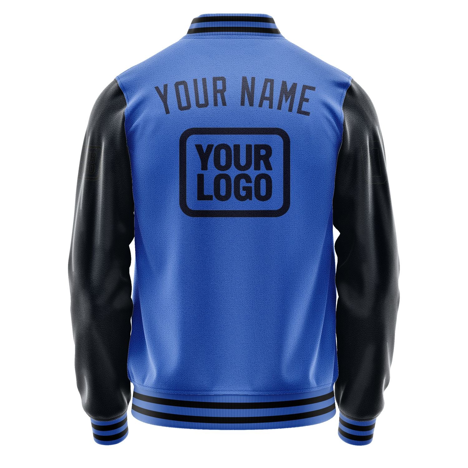 Custom Sky Blue Navy Jacket JA090911091717111117