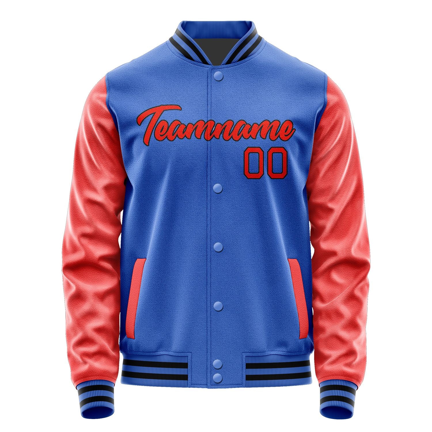 Custom Sky Blue Navy Jacket JA0909110920B21711