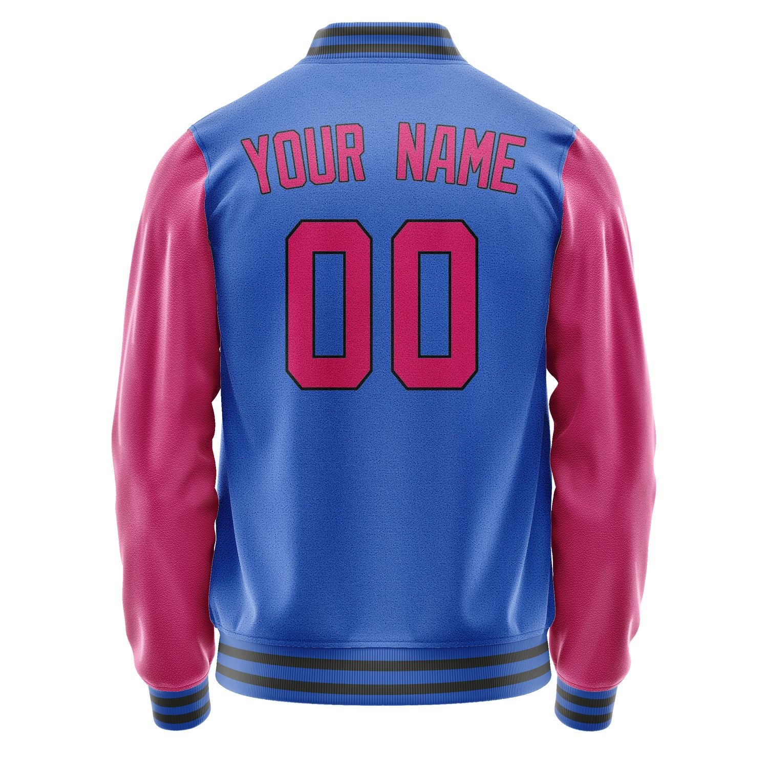 Custom Sky Blue Pink Jacket JA0909130920B31713