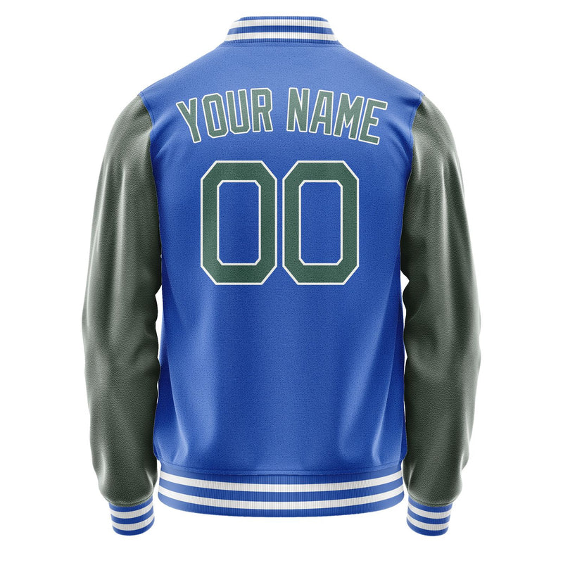Custom Sky Blue Blue Green Jacket JA0909270917B21727