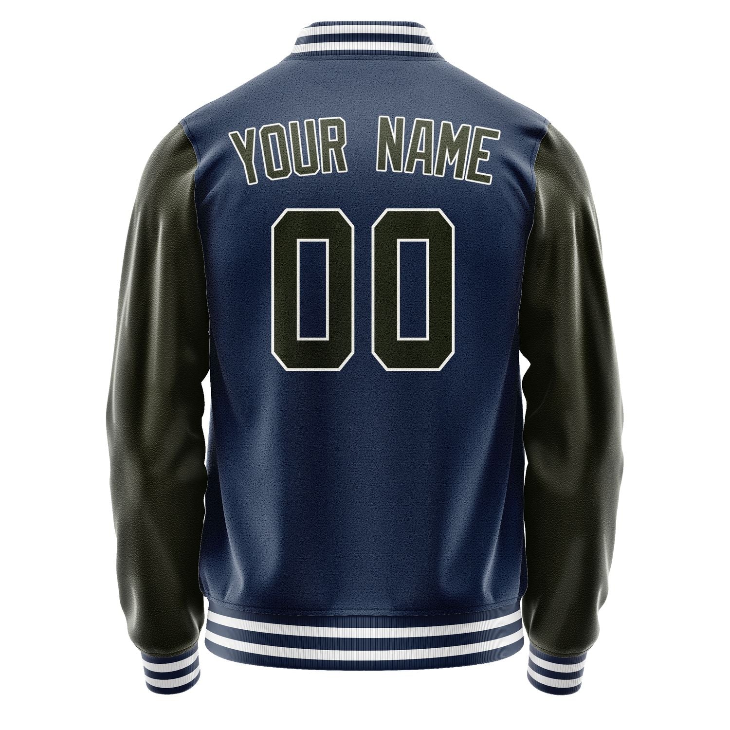 Custom Blue Olive Jacket JA1010021018B31802