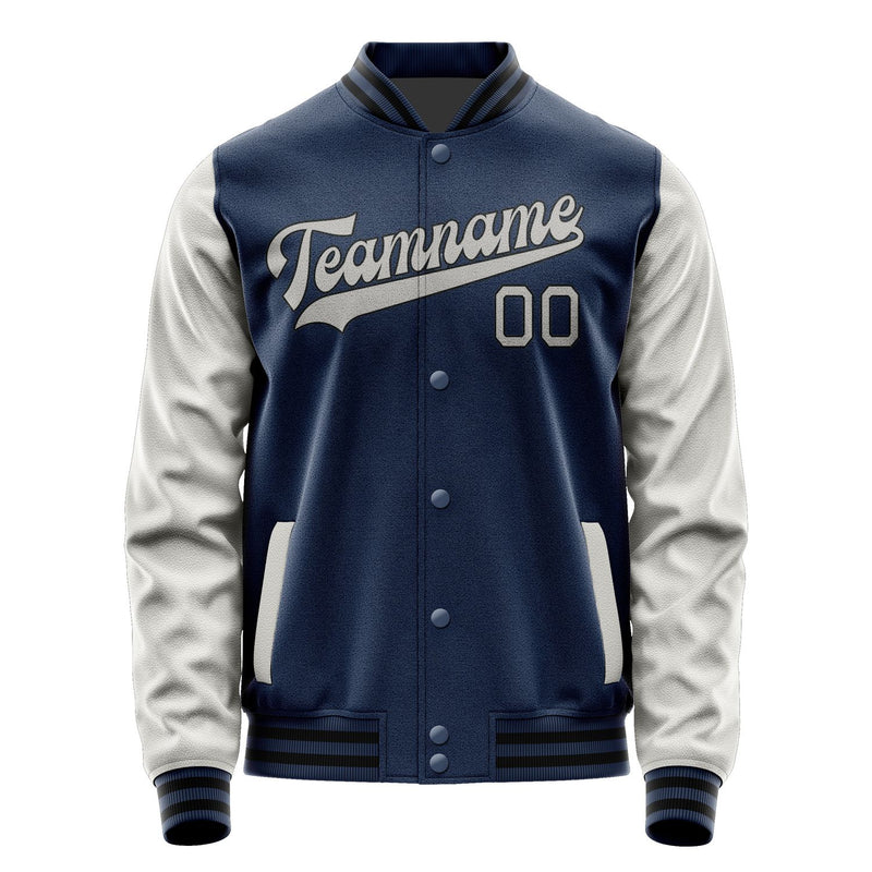 Custom Blue Gray Jacket JA1010041017B31704
