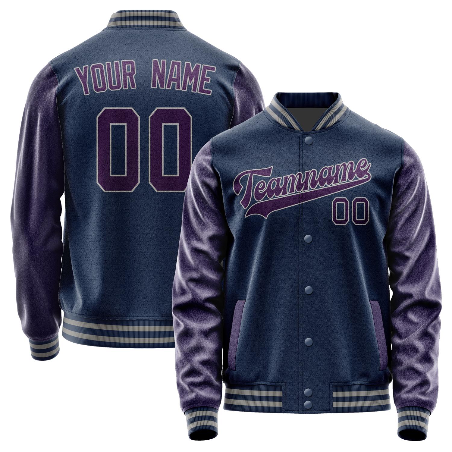 Custom Blue Purple Jacket JA1010071004B30407