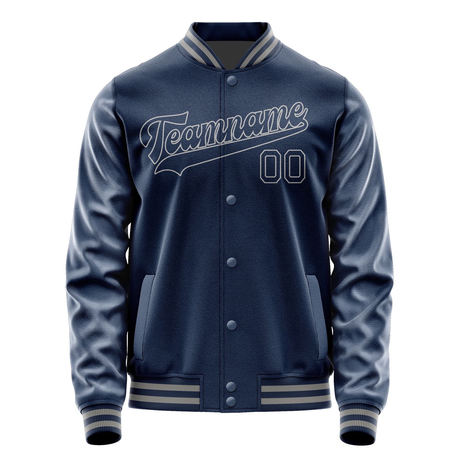 Custom Blue Blue Jacket JA1010101004B30410
