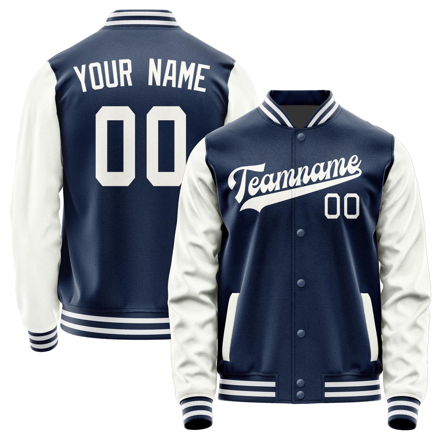 Custom Blue White Jacket JA1010181018B31818