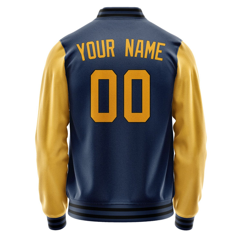 Custom Blue Yellow Jacket JA1010191017B31719