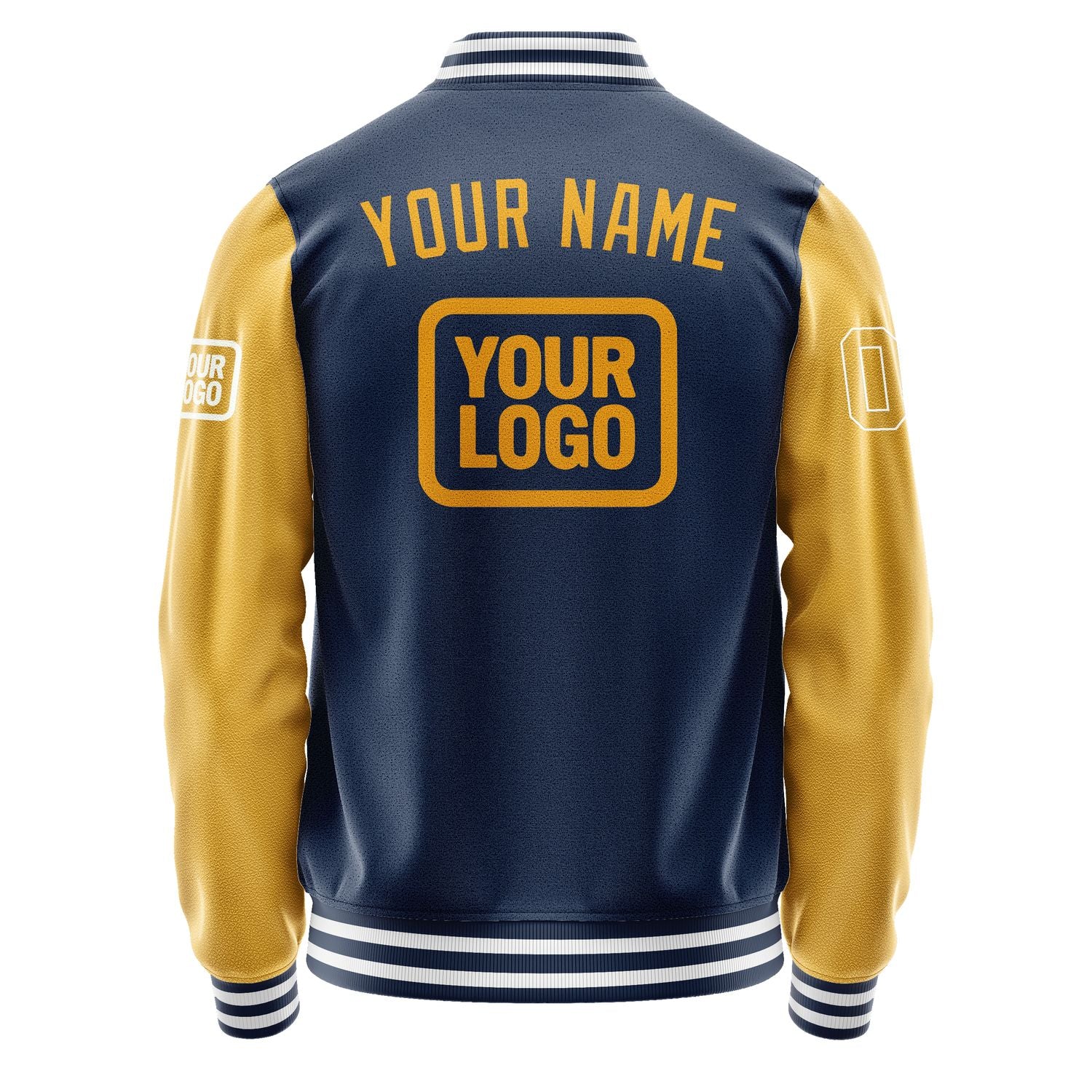 Custom Blue Yellow Jacket JA101019101818191918