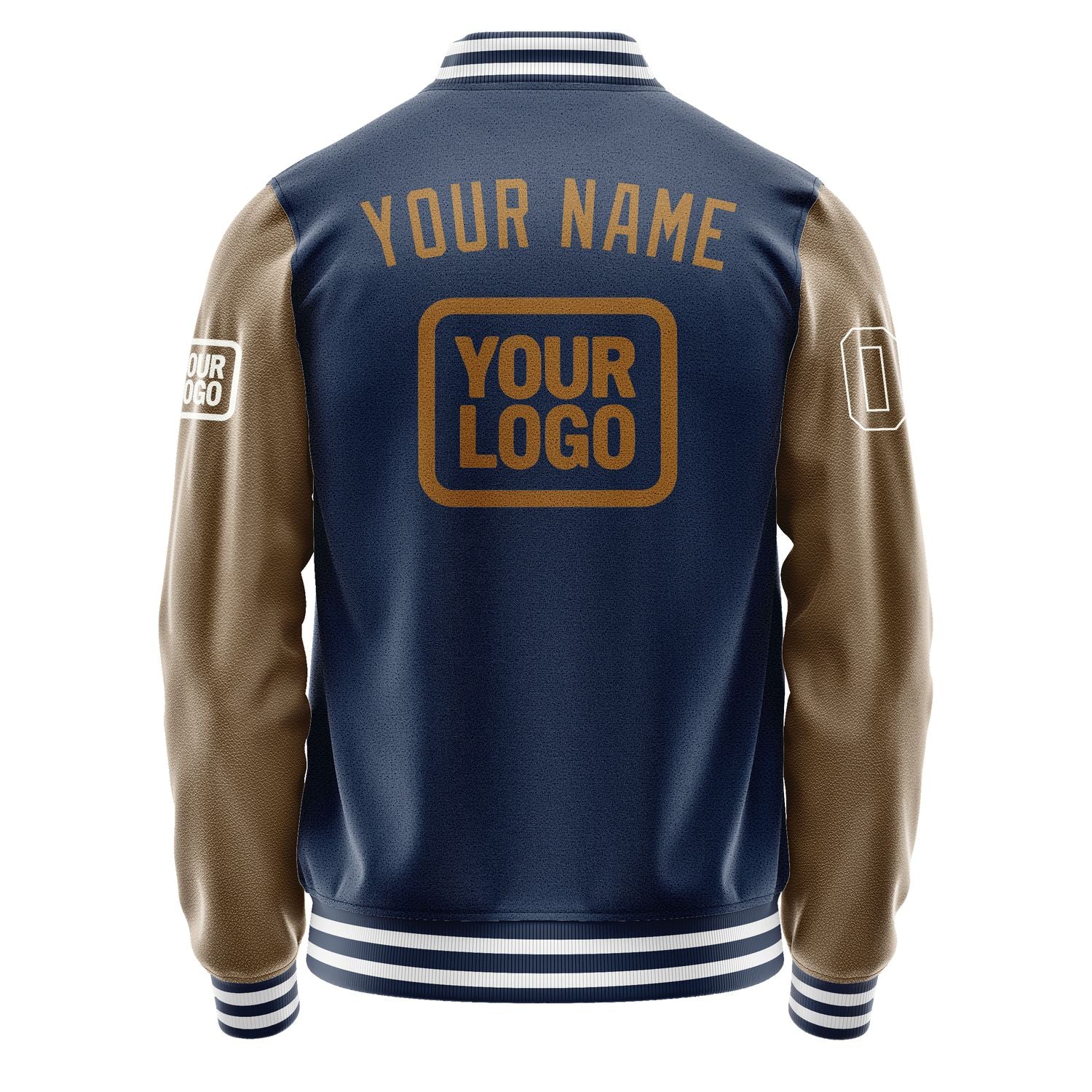 Custom Blue Khaki Jacket JA101022101818222218
