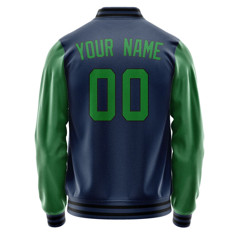 Custom Blue Emerald Green Jacket JA1010241017B31724