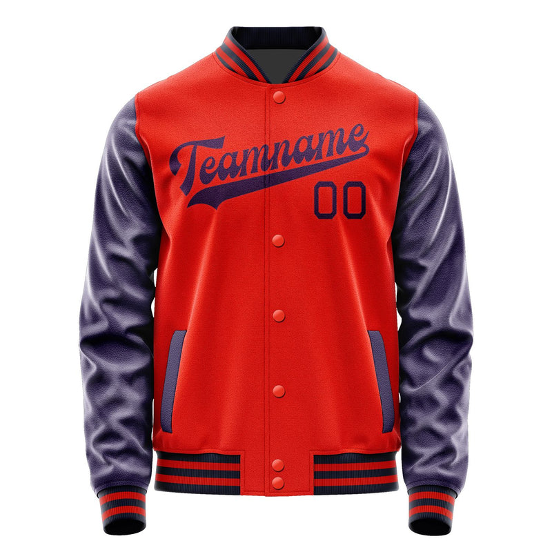Custom Orange Red Purple Jacket JA1212071112B31207