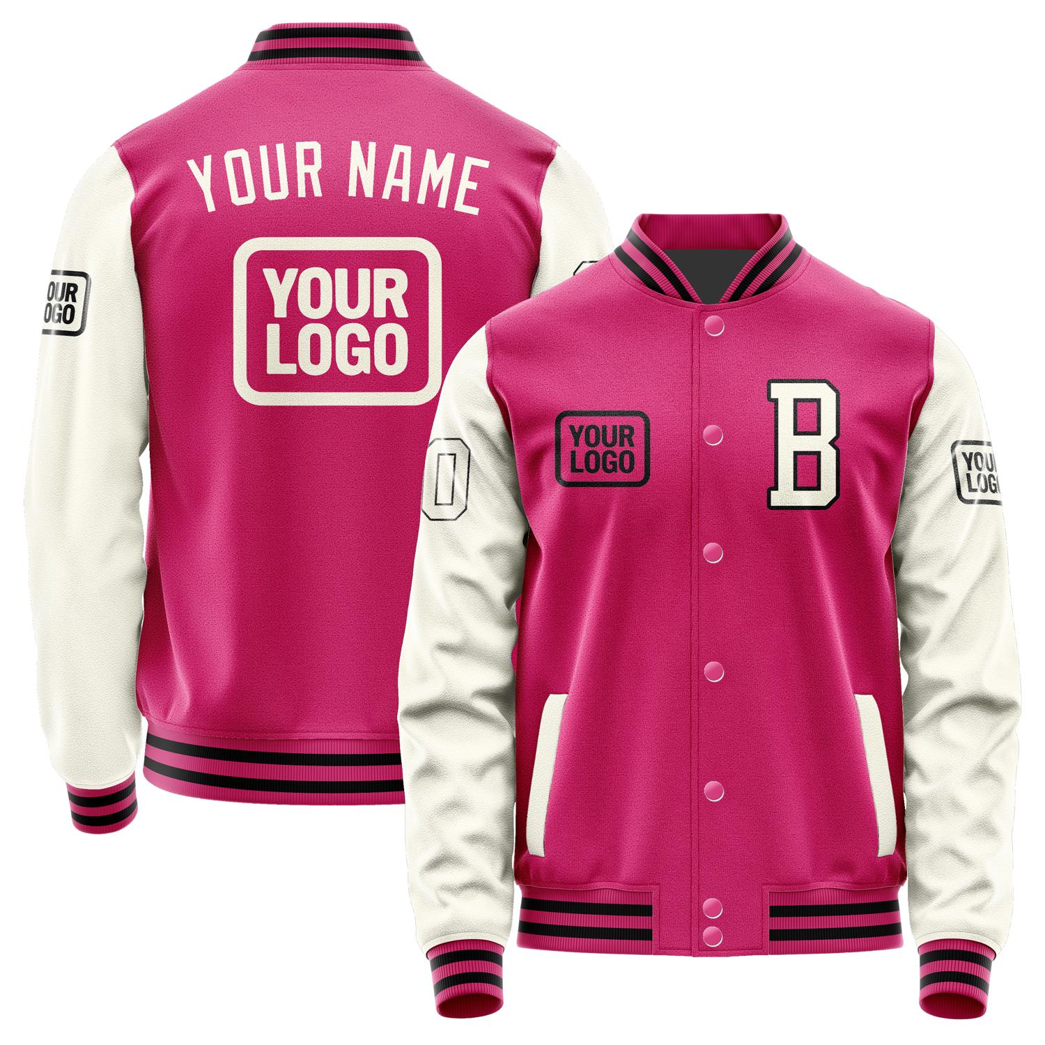 Custom Pink Cream Jacket JA131303131717030317