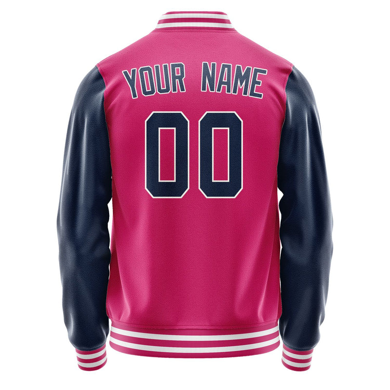Custom Pink Blue Jacket JA1313101318B31810