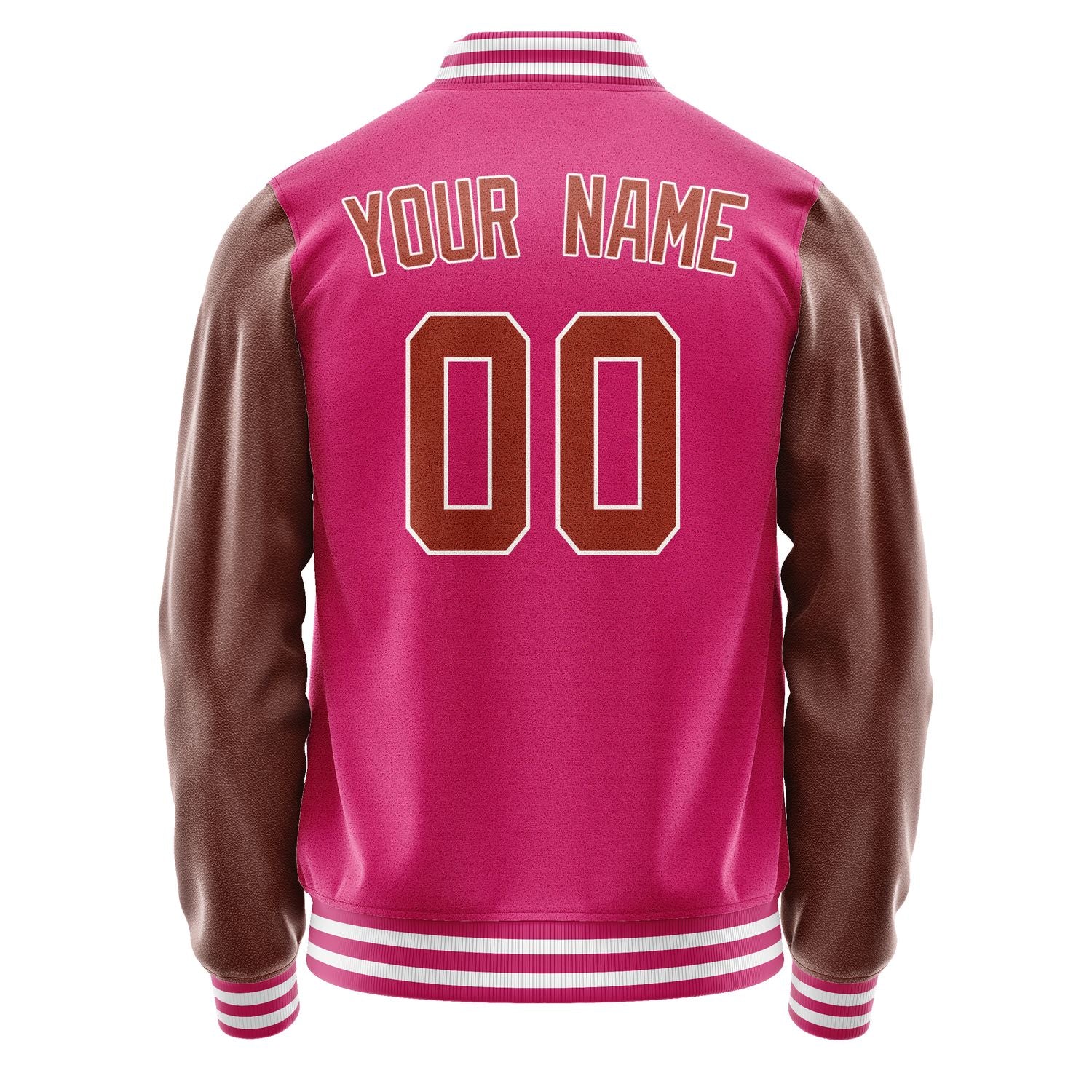Custom Pink Coral Red Jacket JA1313161318B31816