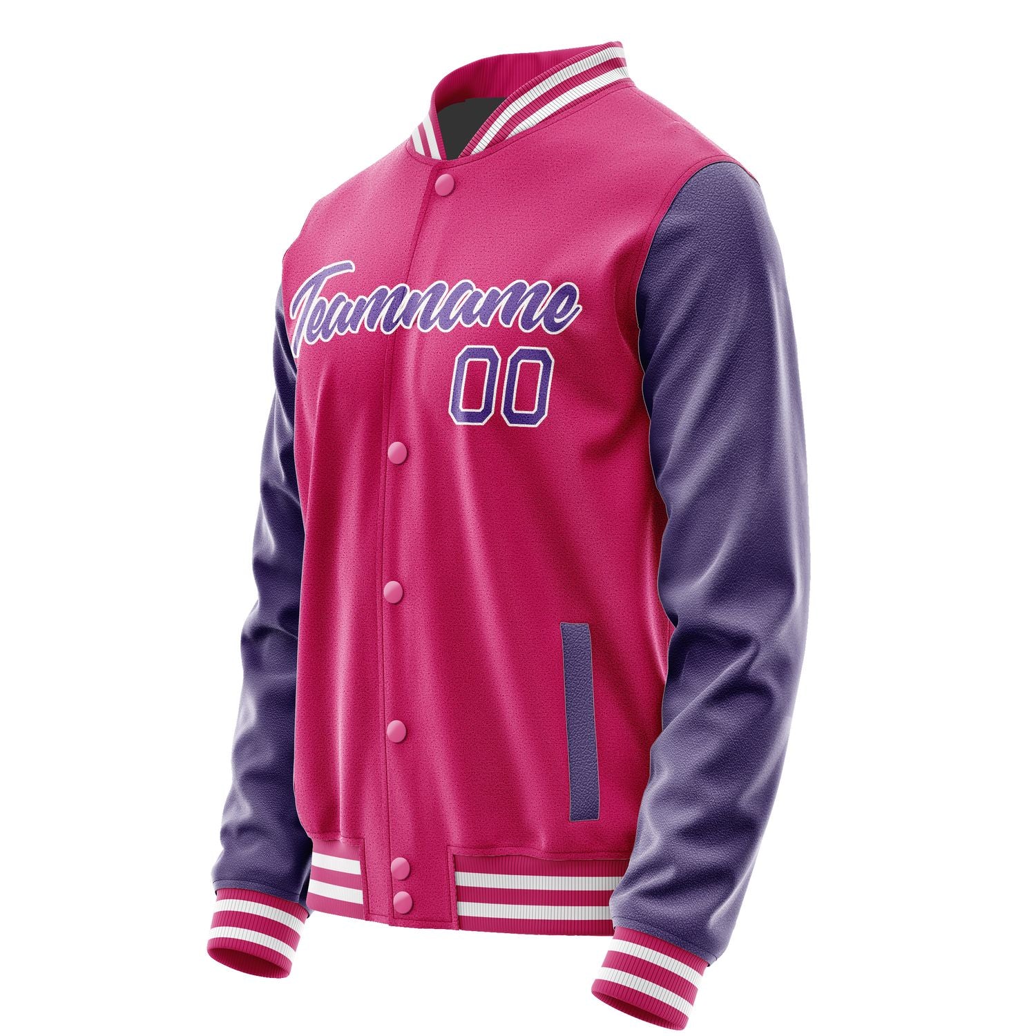Custom Pink Light Purple Jacket JA1313231318B21823