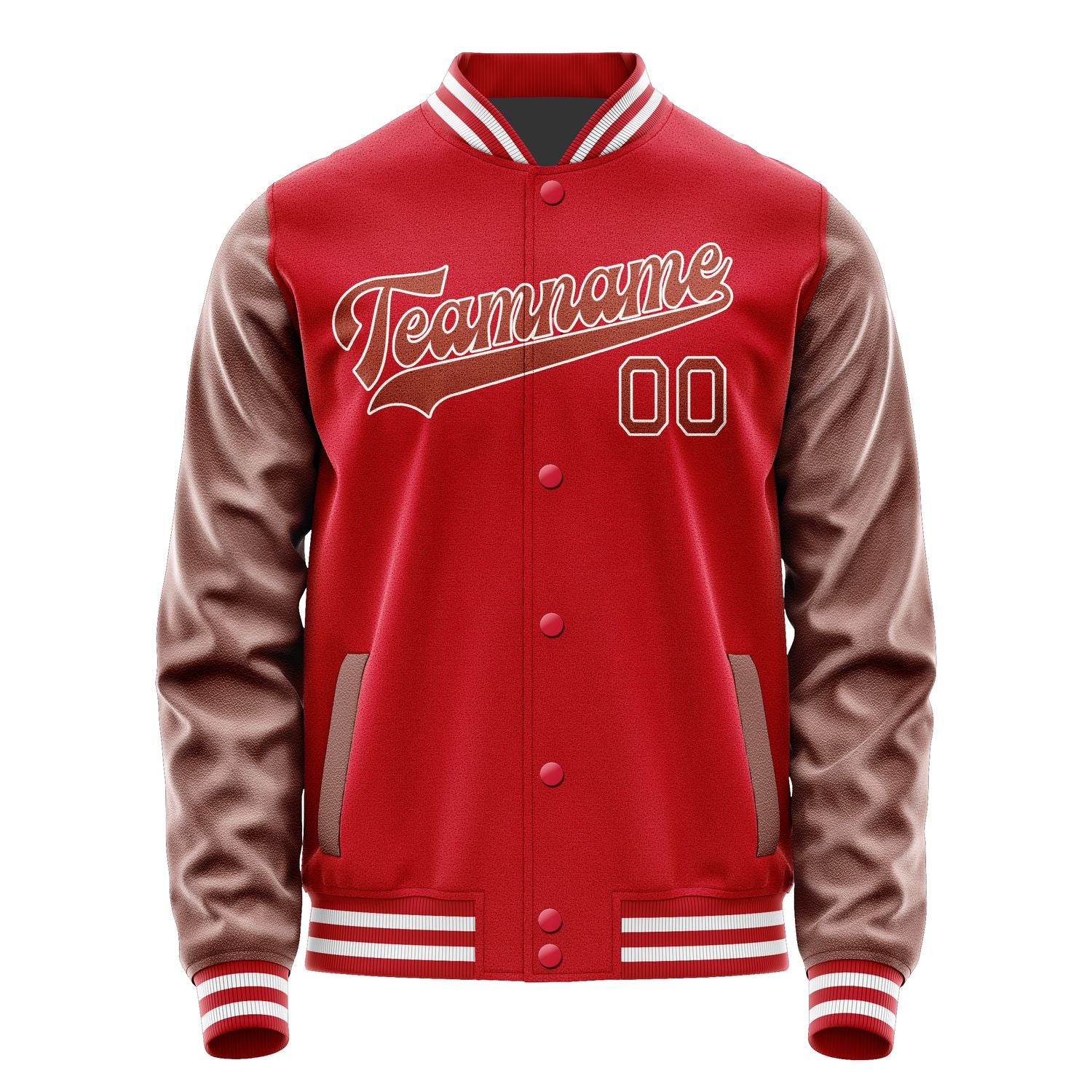 Custom Red Coral Red Jacket JA1414161418B31816