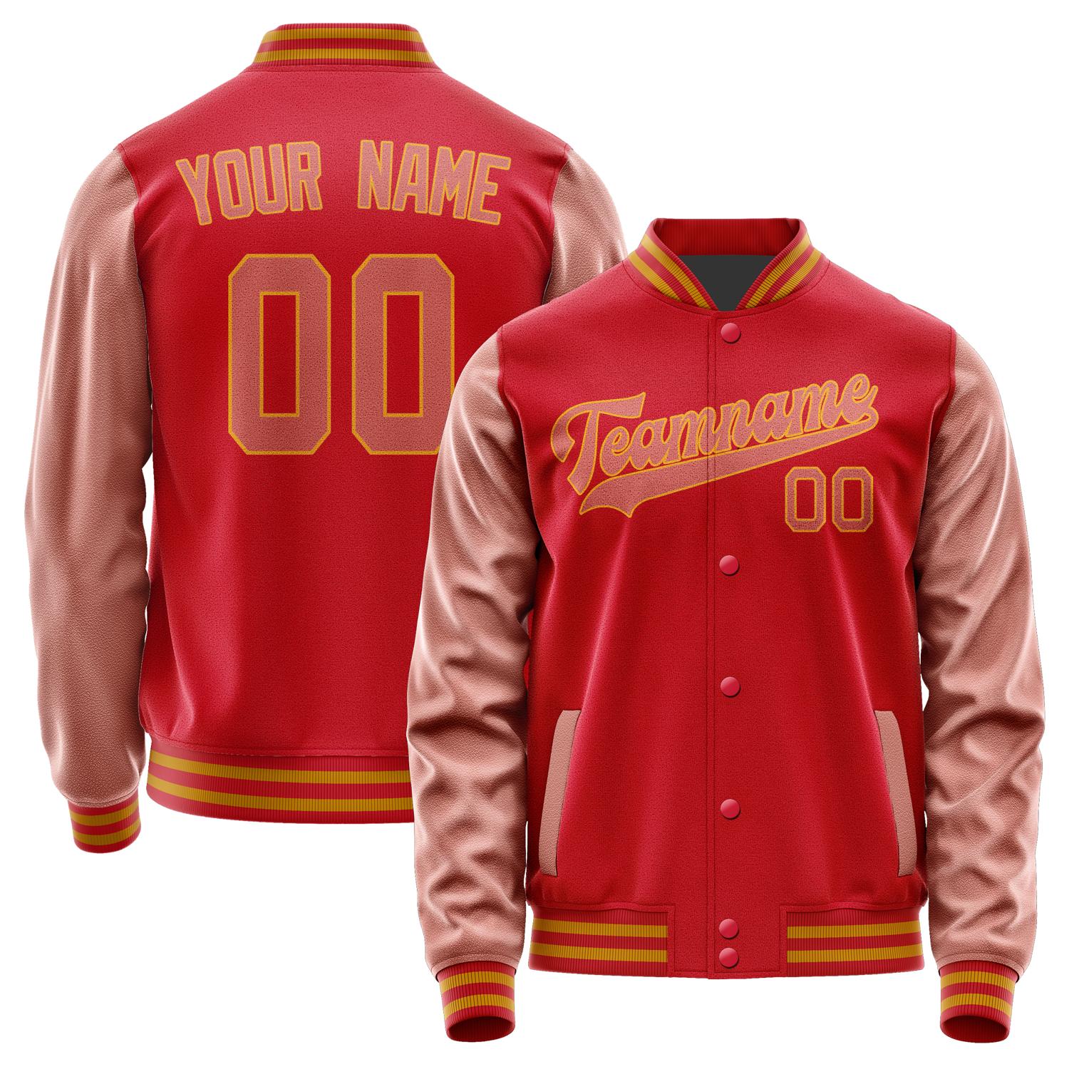 Custom Red Copper Rose Jacket JA1414291419B31929