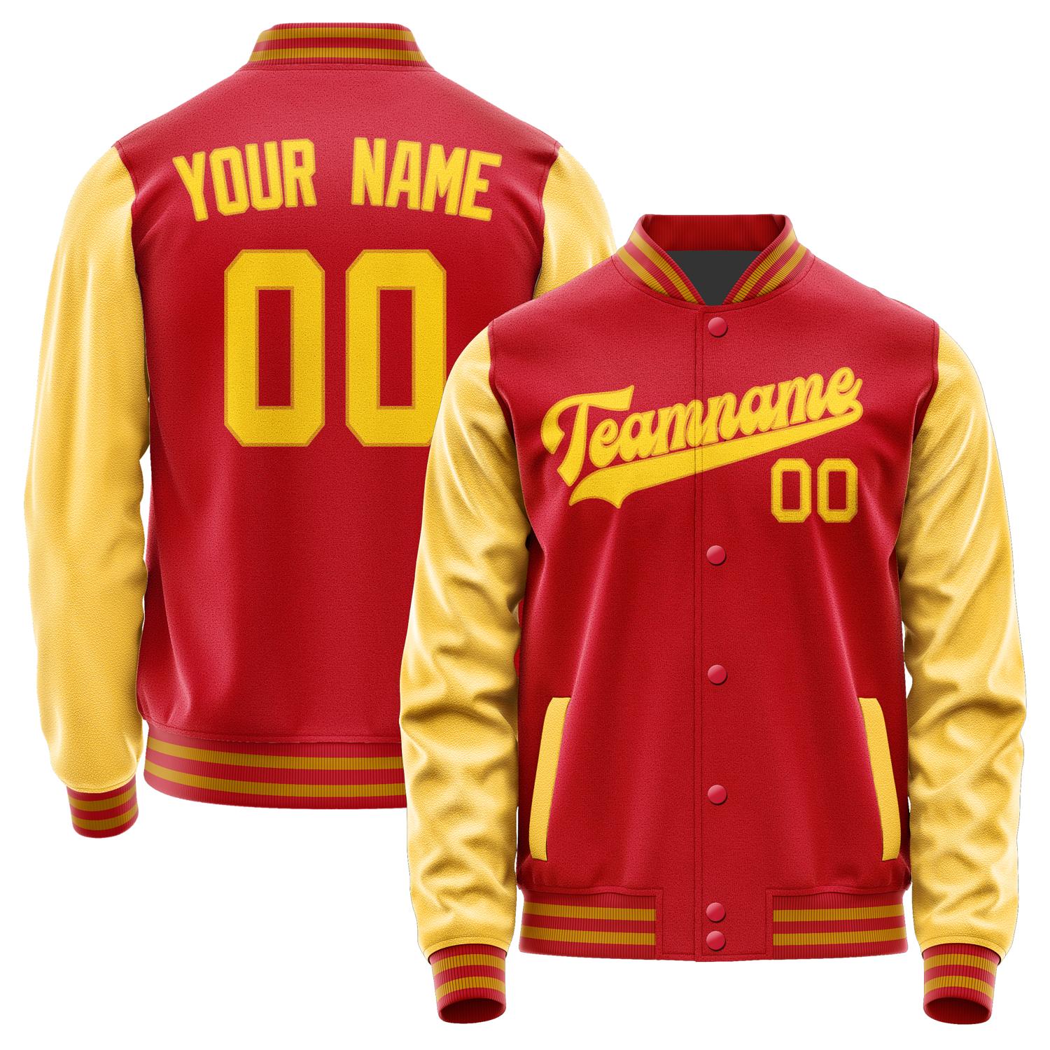 Custom Red Gold Jacket JA1414301419B31930