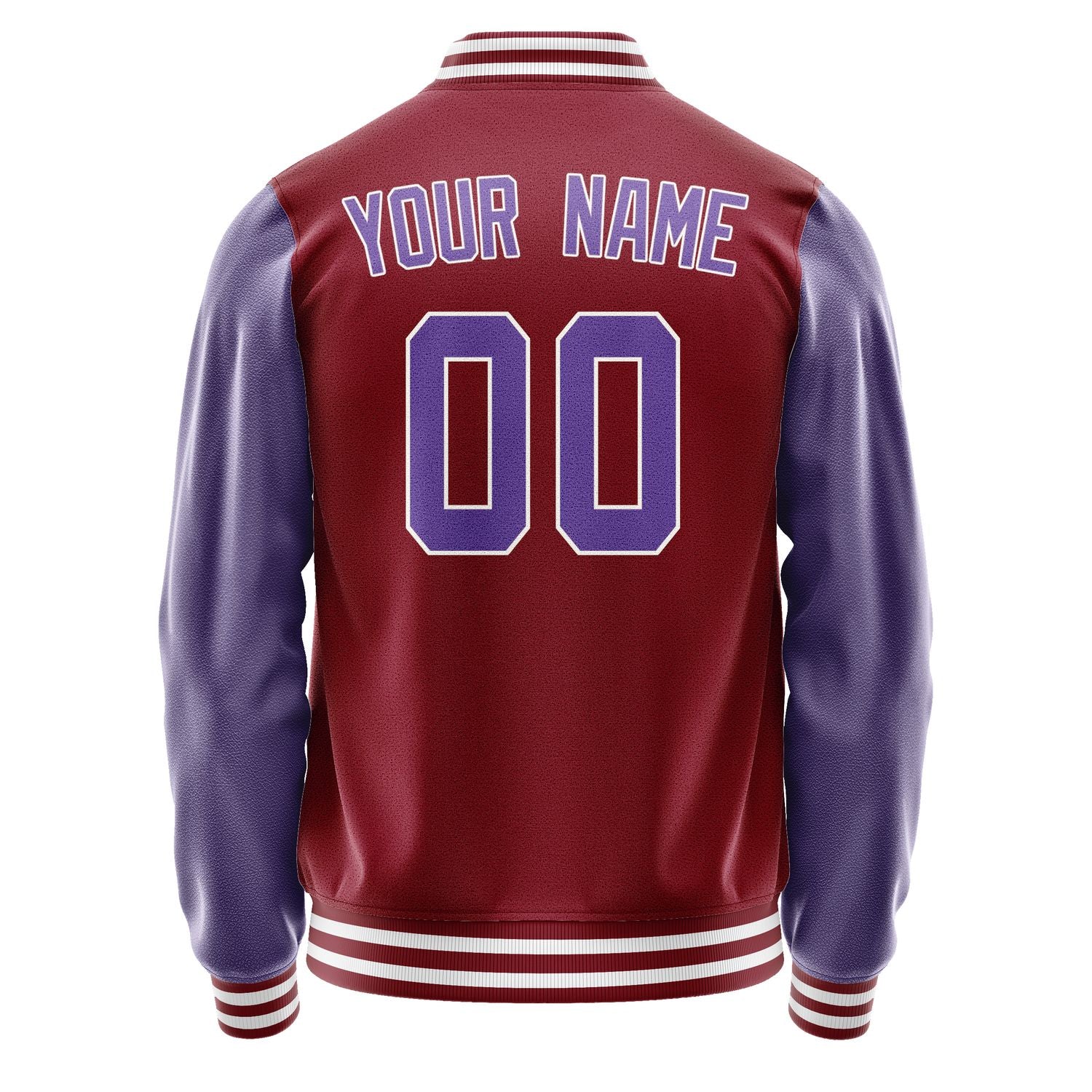 Custom Crimson Red Light Purple Jacket JA1515231518B31823