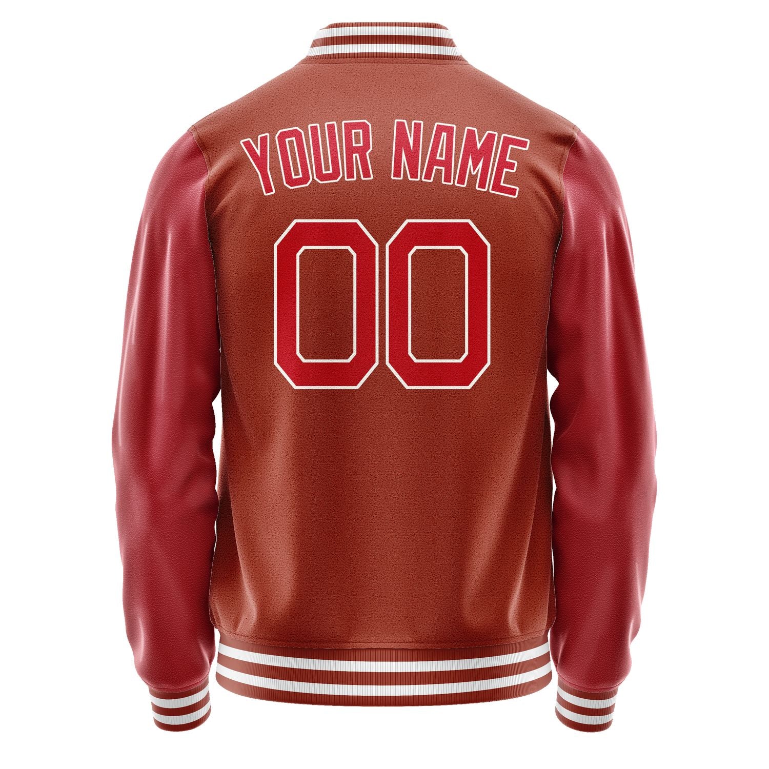 Custom Coral Red Red Jacket JA1616141618B21814