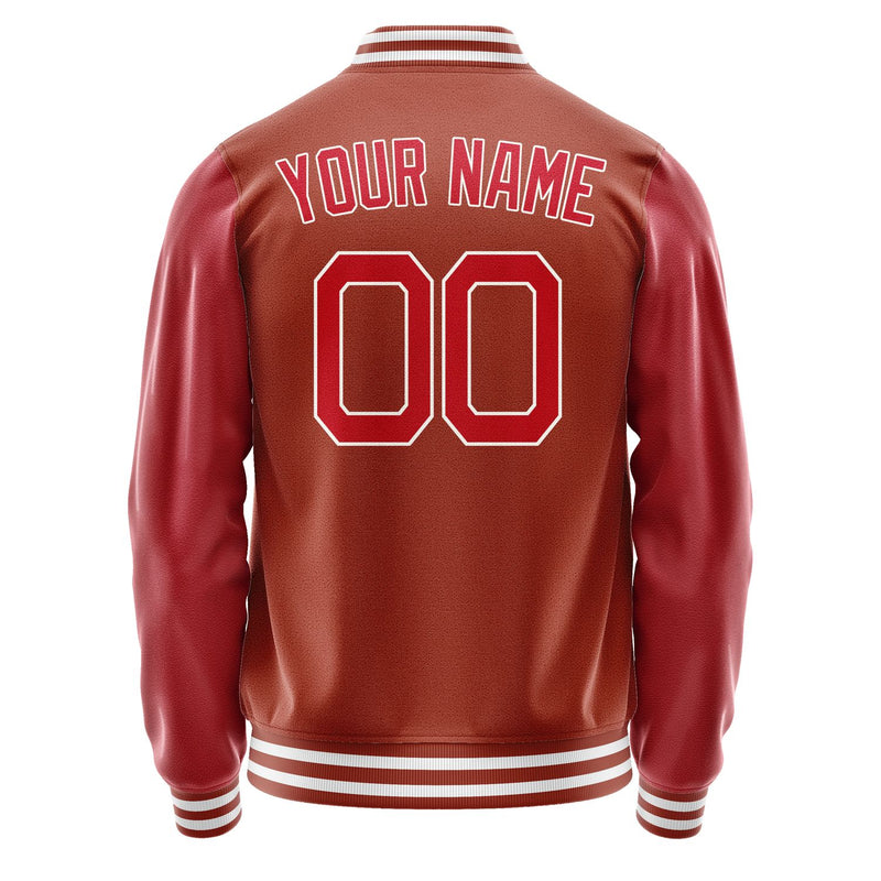 Custom Coral Red Red Jacket JA1616141618B21814
