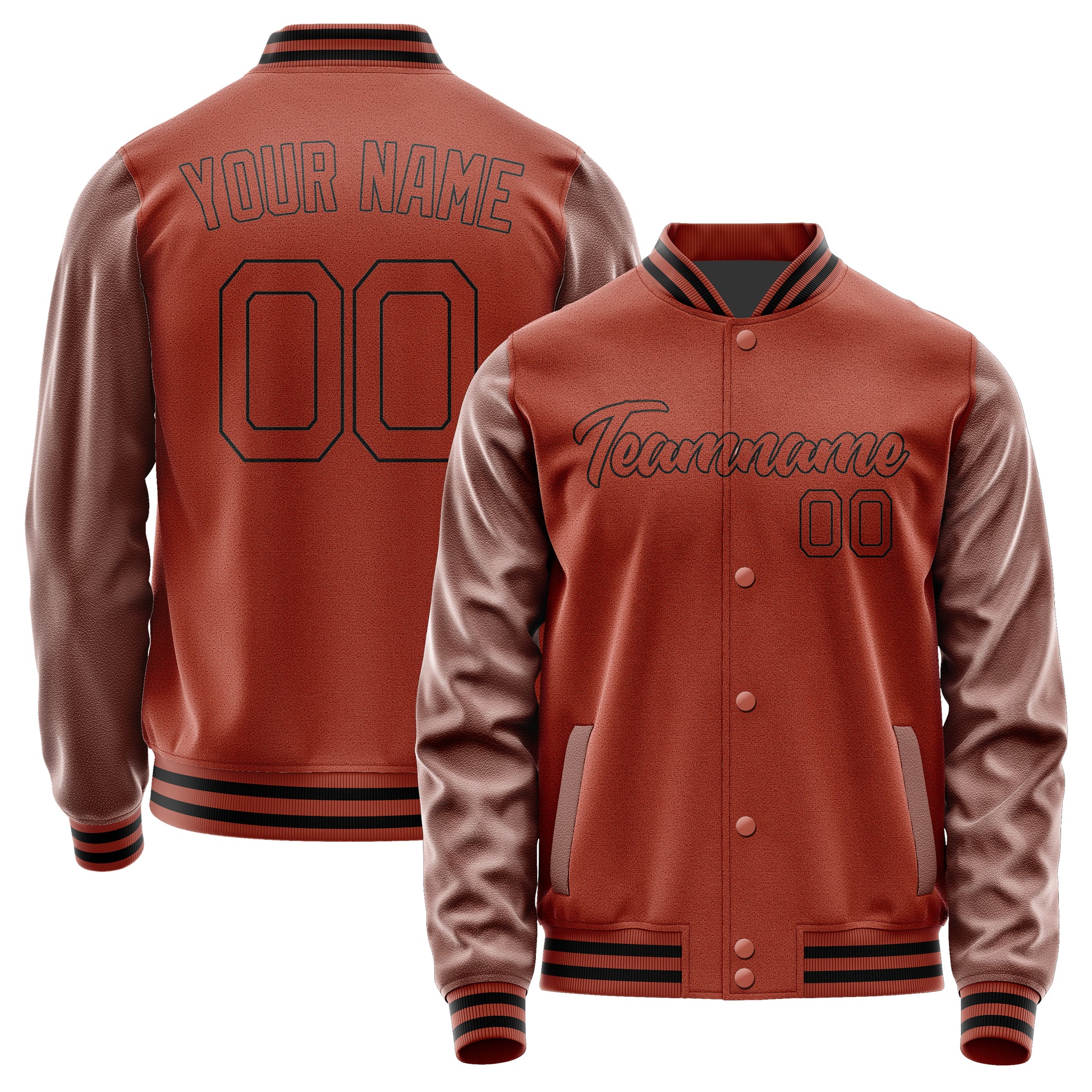 Custom Coral Red Coral Red Jacket JA1616161617B21716